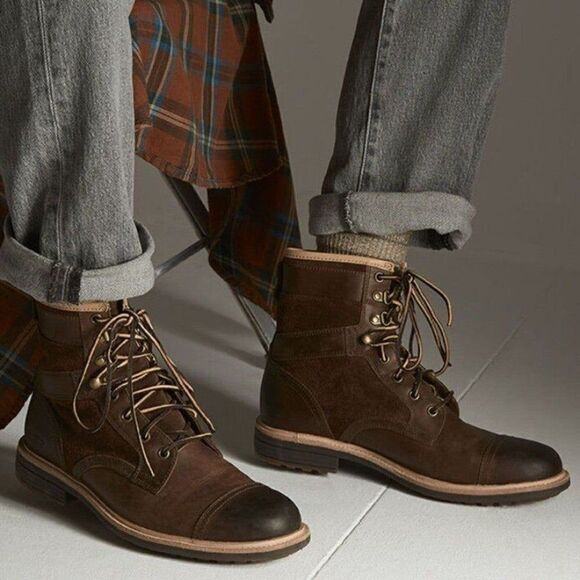 UGG Australia Magnusson Men’s size 8M Leather Boot - Picture 1 of 12